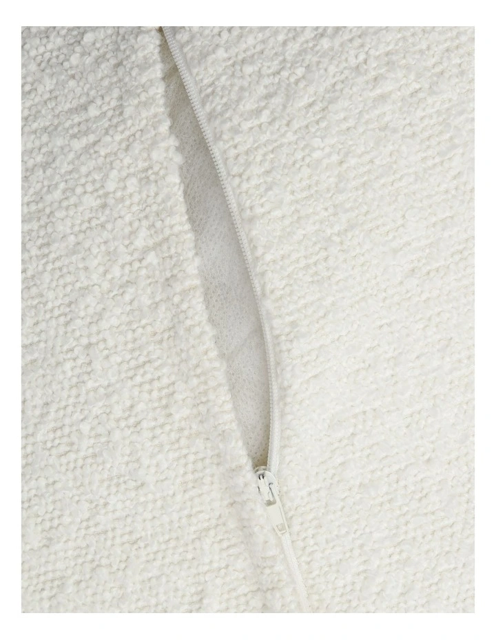 Boucle Cushion in Cloud image 3