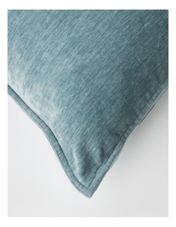 Valerie Velvet Cushion 50x50cm in Duck Egg image 2