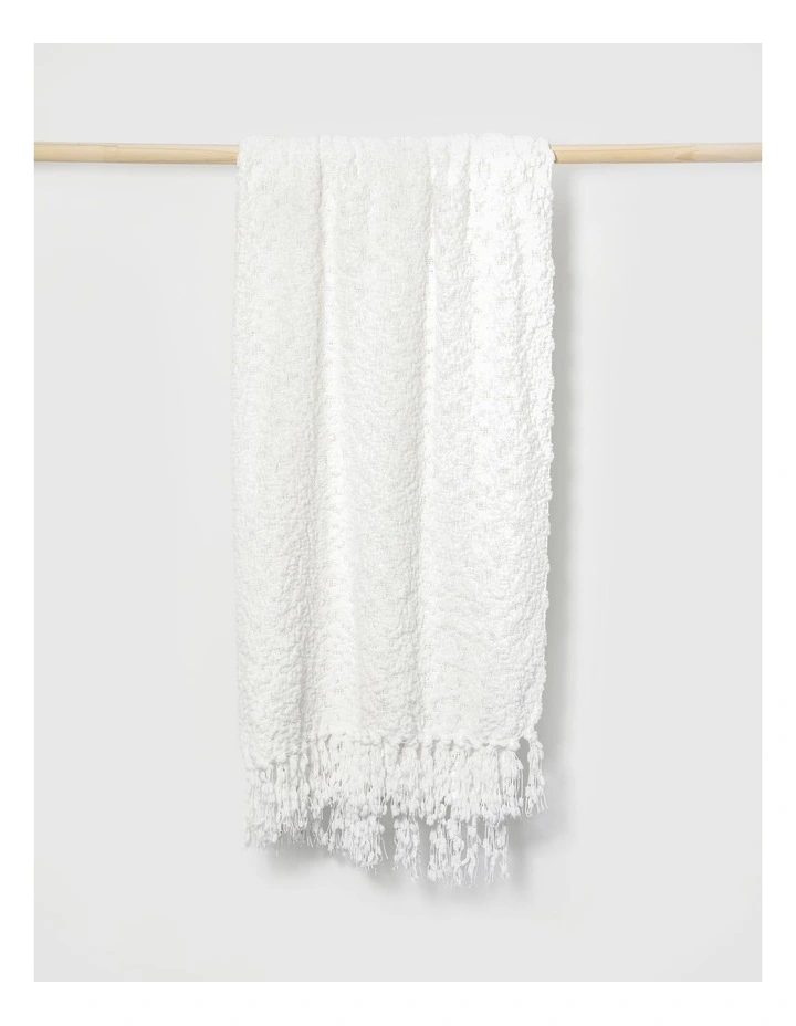 Boucle Throw in Cloud image 1