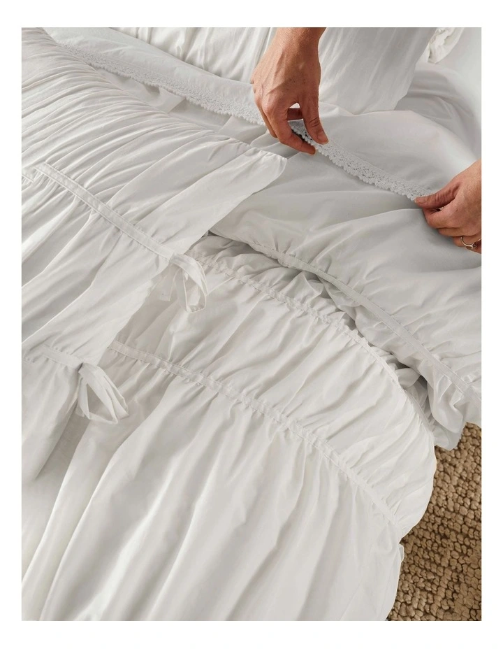 Layla Cushion in White image 3