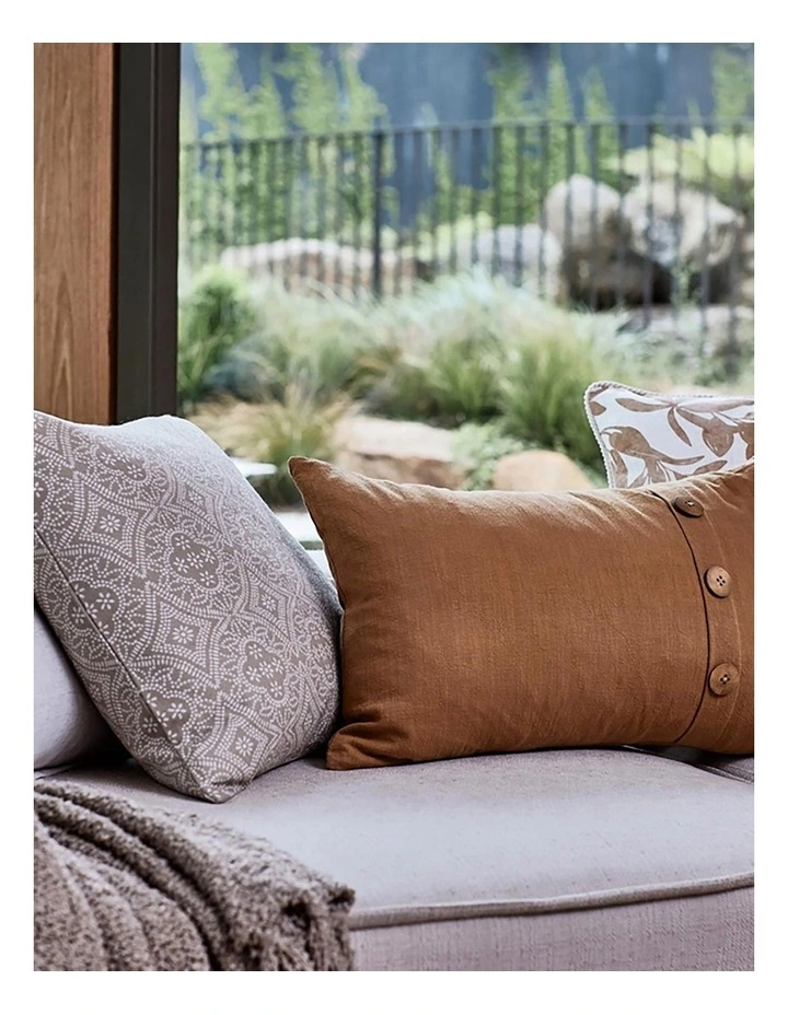 Abbey Cushion in Caramel image 2