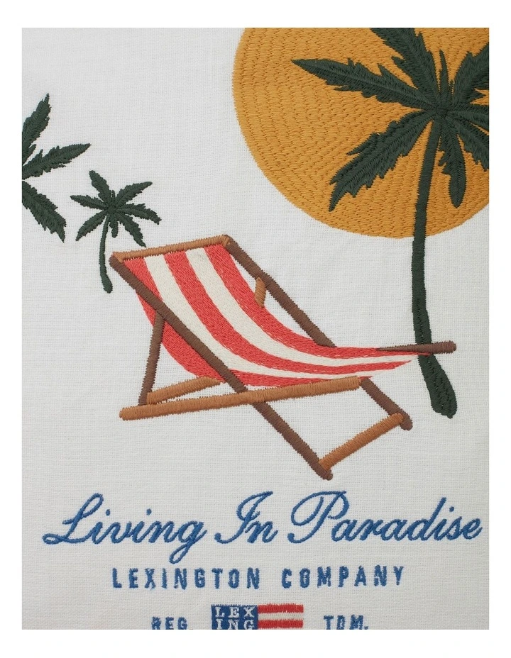 Home Paradise Cushion 50x50cm in White image 4