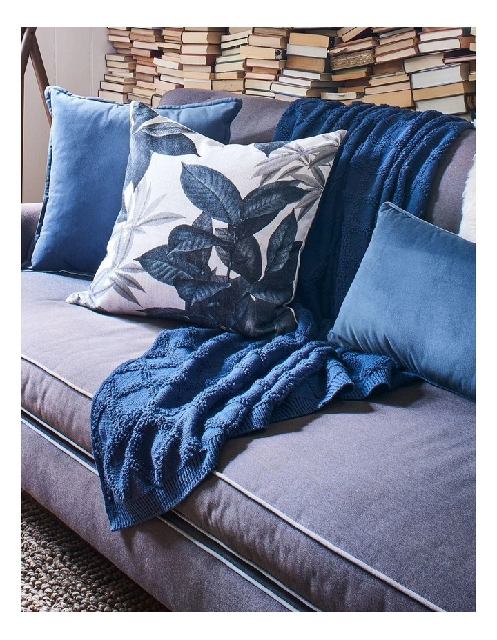 Madras Link Otway Dark Blue Throw 130x150cm image 2
