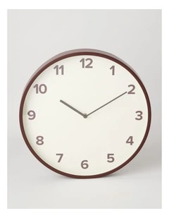 Terry Clock in Cherry 40cm