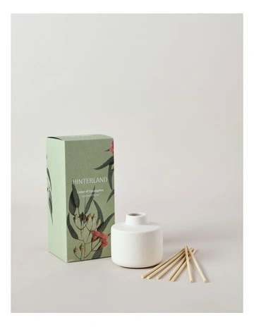 Hinterland Diffuser in Cedar & Eucalyptus 200ml in Green