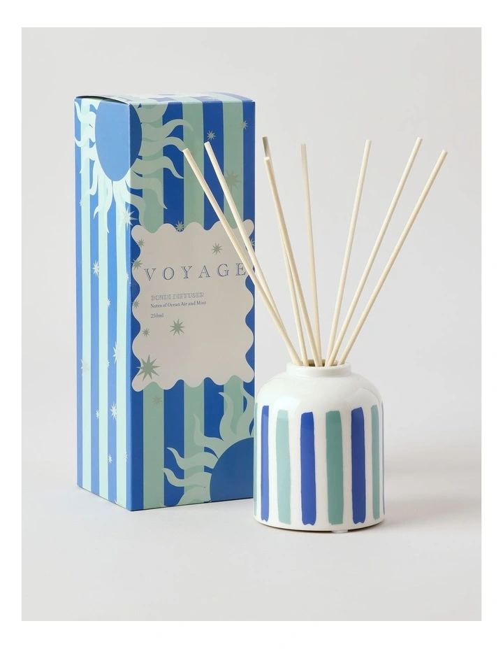 Voyage Bondi Diffuser 250ml in Blue/Green image 1