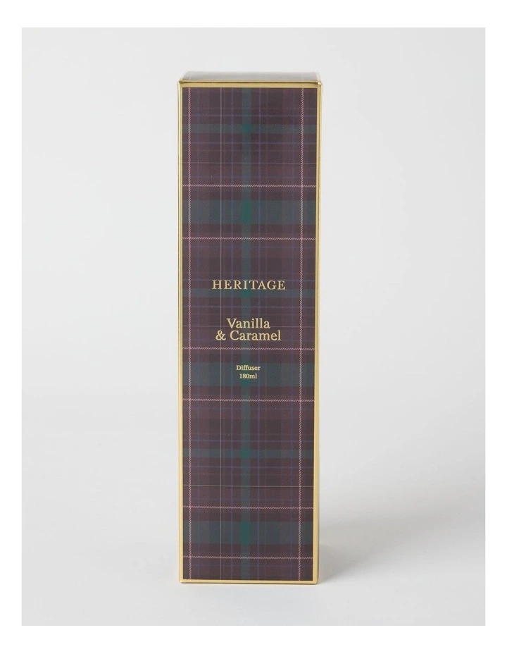 Tartan Christmas Diffuser 180ml in Green image 1