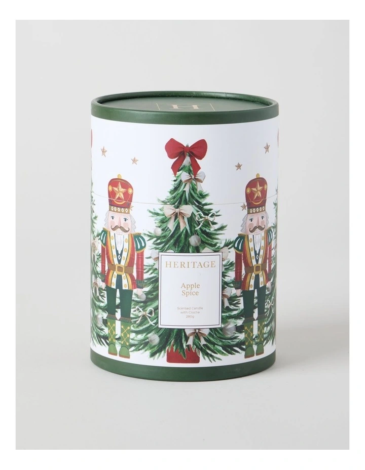 Christmas Nutcracker Cloche Candle 280g image 1