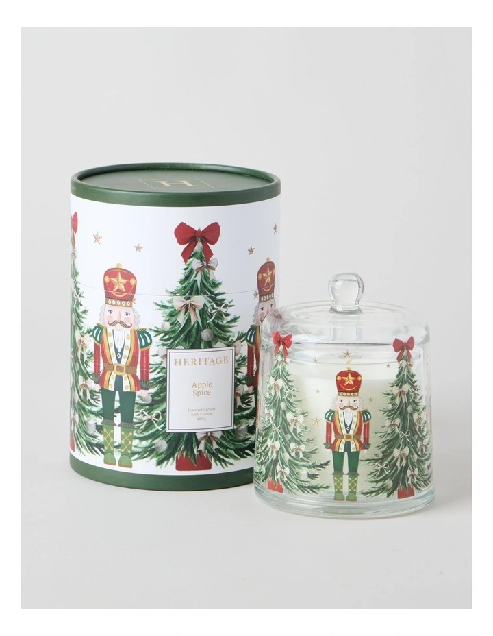 Christmas Nutcracker Cloche Candle 280g image 2