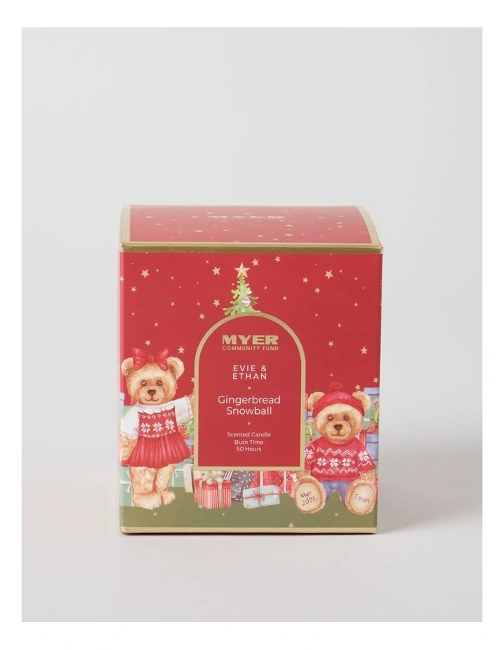Charity Bear Christmas Candle 310g image 1