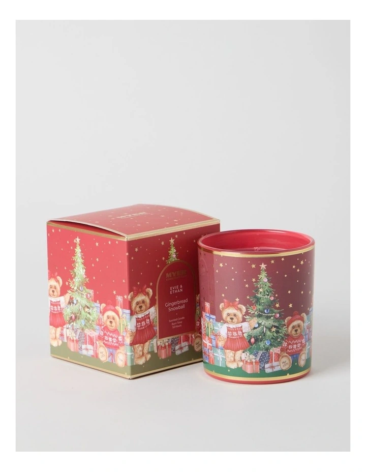 Charity Bear Christmas Candle 310g image 2