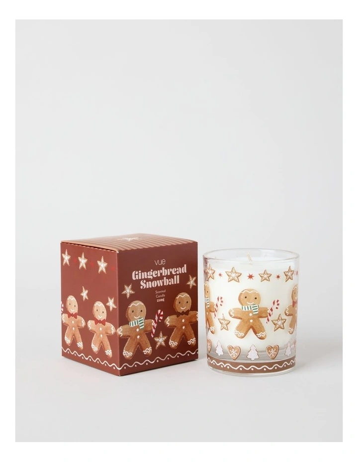 Decal Gingerbread Candle 210g image 4