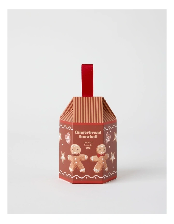 Decal Gingerbread Candle 80g image 1