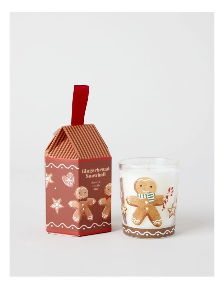 Decal Gingerbread Candle 80g image 3