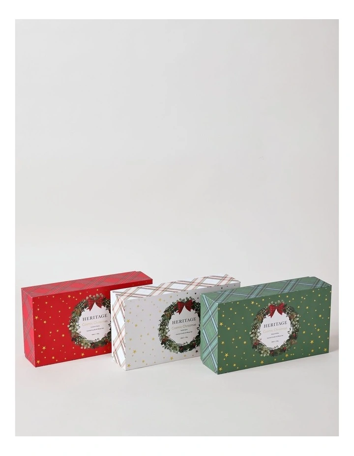 Cosmic Christmas Balsam & Bliss Candle & Diffuser Set in Green image 3