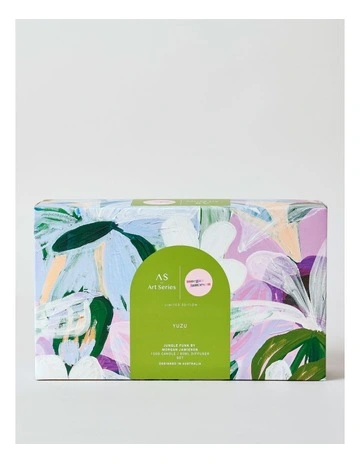 Speckle Candle/Diffuser Gift Set in Yuzu