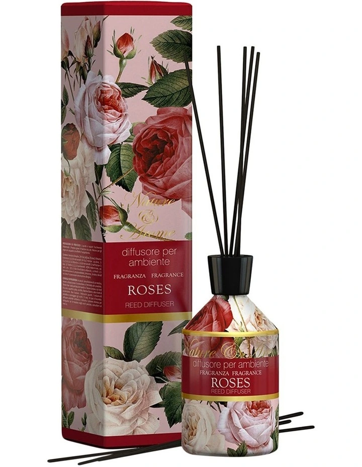 Rose Oil Diffuser - Nature & Arome (250ml) image 1
