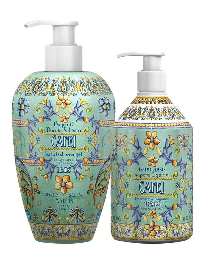 Capri Bath & Body Duo Gift Set - Body Wash & Hand Wash image 1