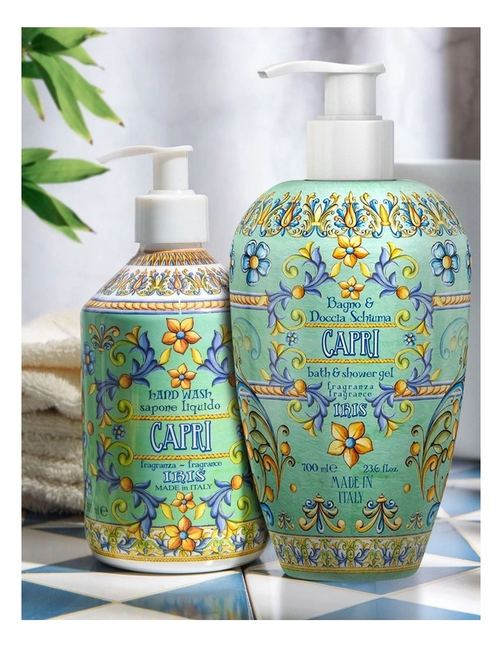 Capri Bath & Body Duo Gift Set - Body Wash & Hand Wash image 2