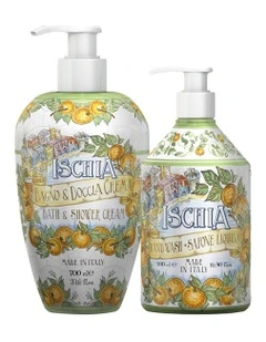 Ischia Bath & Body Duo Gift Set - Body Wash & Hand Wash