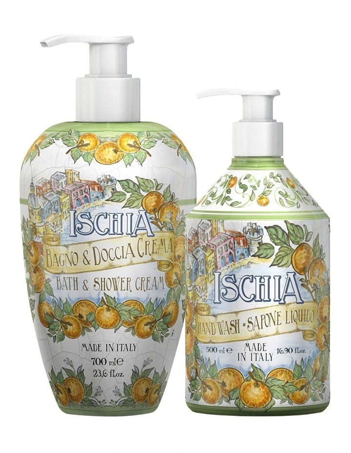 Ischia Bath & Body Duo Gift Set - Body Wash & Hand Wash image 1