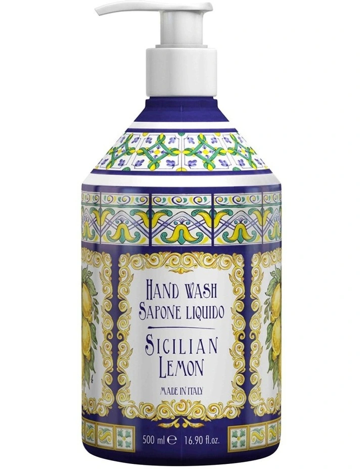 Sicilian Lemon Bath & Body Duo Gift Set - Body Wash & Hand Wash image 3
