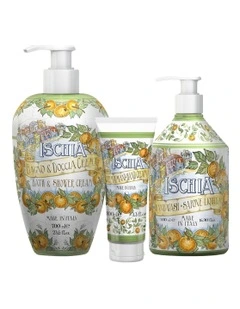 Ischia Bath & Body Gift Set - Body Wash, Hand Wash & Hand Cream