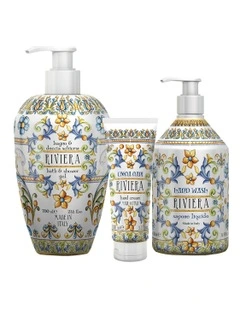 Riviera Bath & Body Gift Set - Body Wash, Hand Wash & Hand Cream