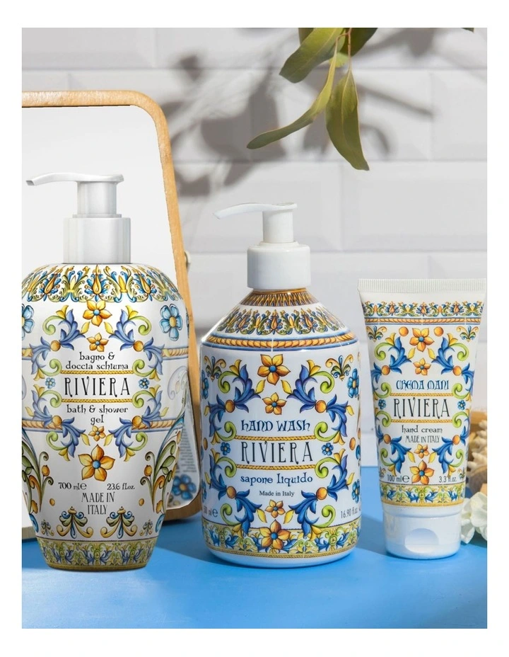 Riviera Bath & Body Gift Set - Body Wash, Hand Wash & Hand Cream image 2