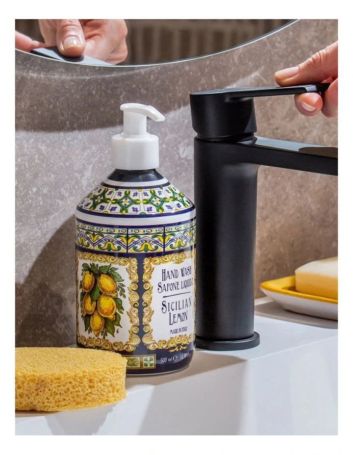 Sicilian Lemon Bath & Body Gift Set - Body Wash, Hand Wash & Hand Cream image 6