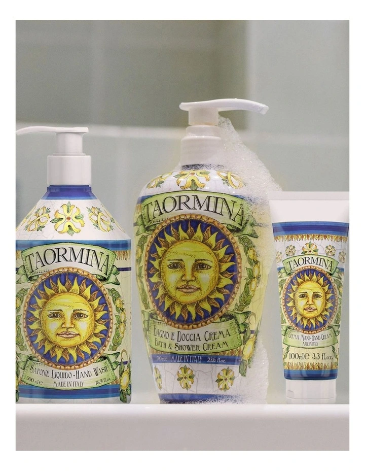 Taormina Bath & Body Gift Set - Body Wash, Hand Wash & Hand Cream image 2