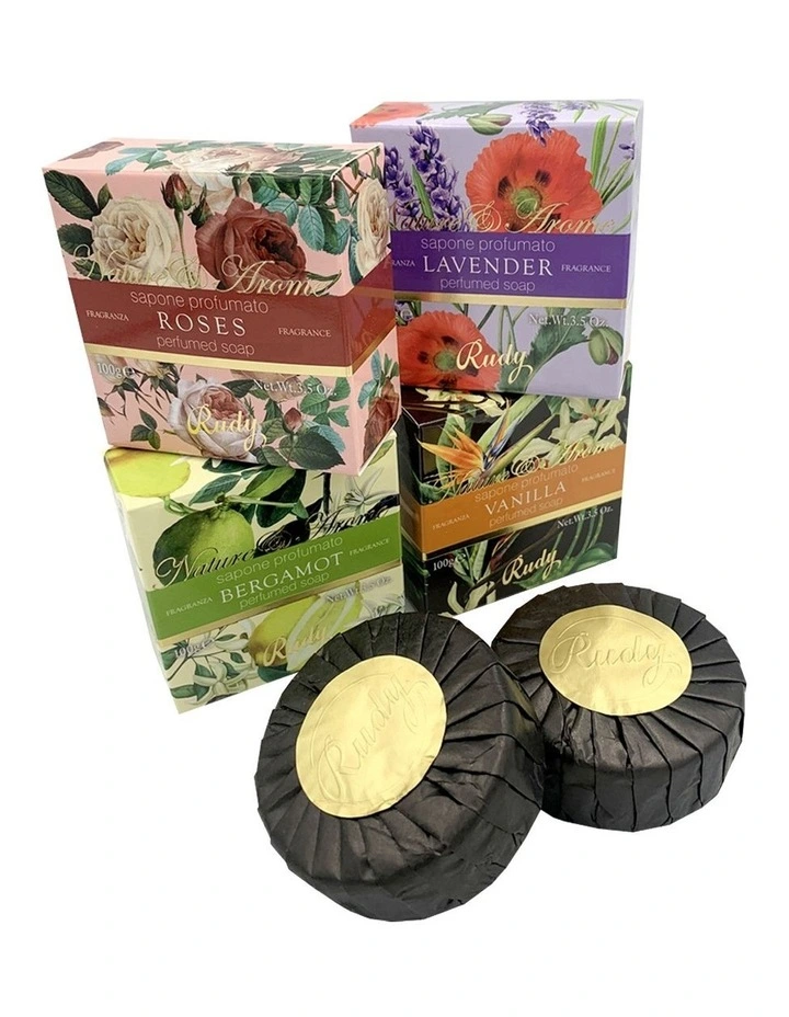 Nature & Arome Soap Bar Gift Set 4 Fragrances (4 x 100g) image 3