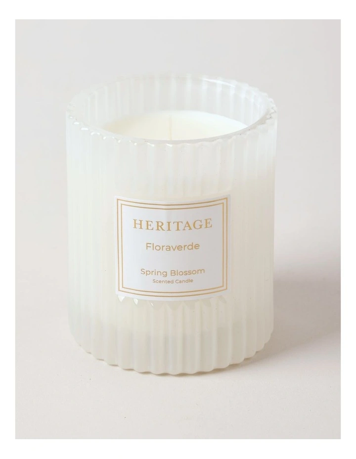 Floraverde Small Candle in Spring Blossom 160g image 2