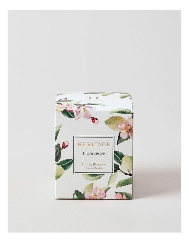 Floraverde Small Candle in Spring Blossom 160g image 3