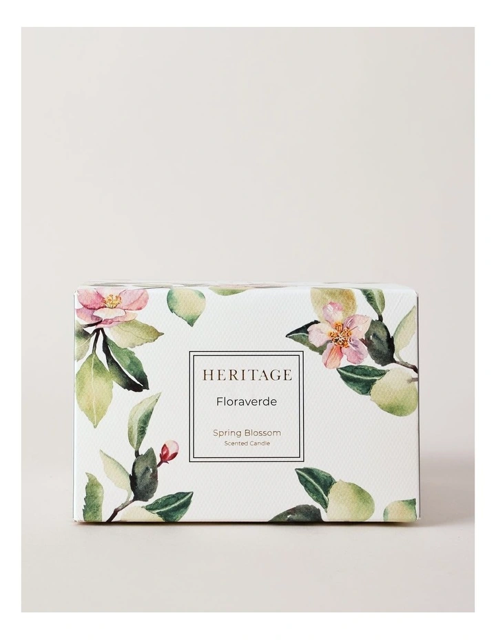 Floraverde Large Candle 400g in Spring Blossom image 4