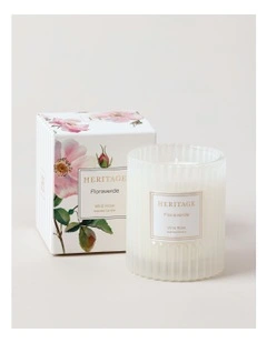 Floraverde Small Candle 160g in Wild Rose