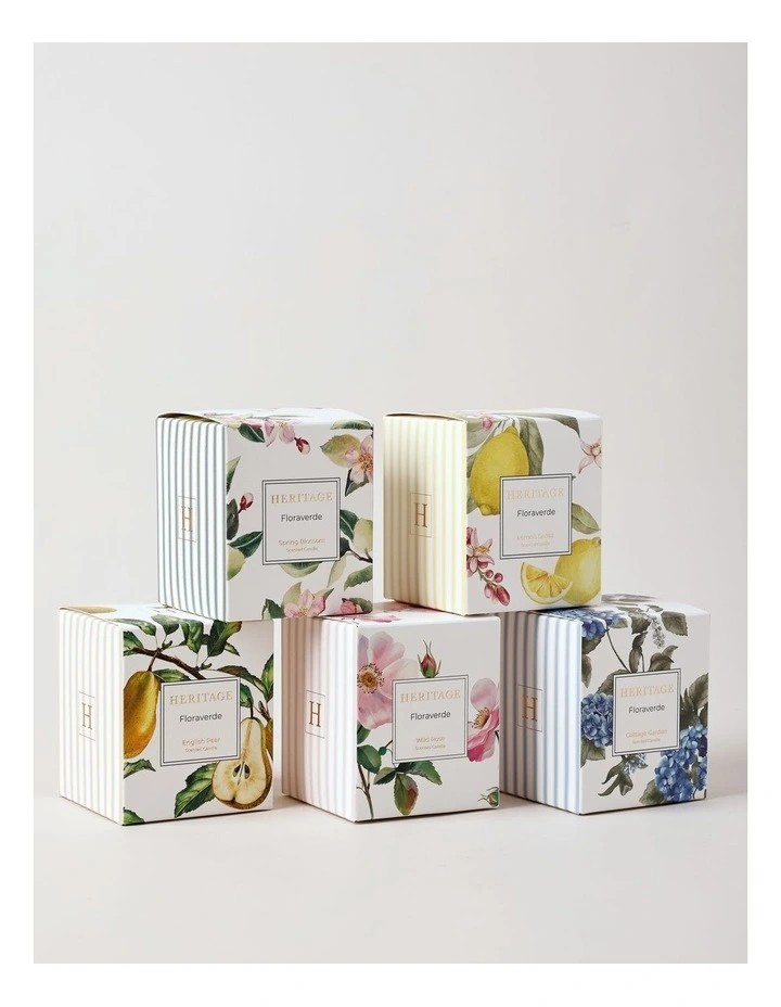 Floraverde Small Candle 160g in Wild Rose image 4