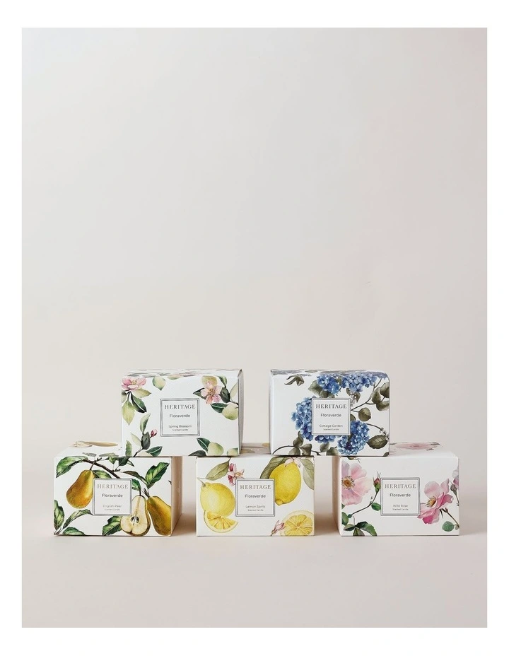 Floraverde Large Candle 400g in Tranquil Lotus image 5