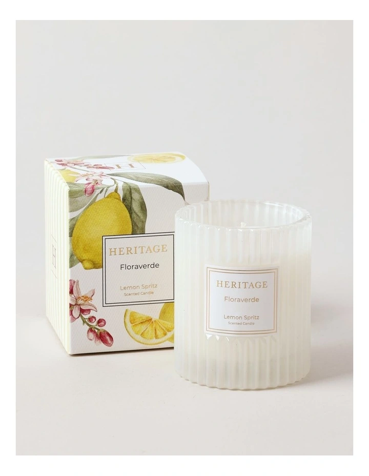 Floraverde Small Candle 160g in Lemon Spritz image 1