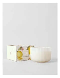 Floraverde Large Candle 400g in Lemon Spritz