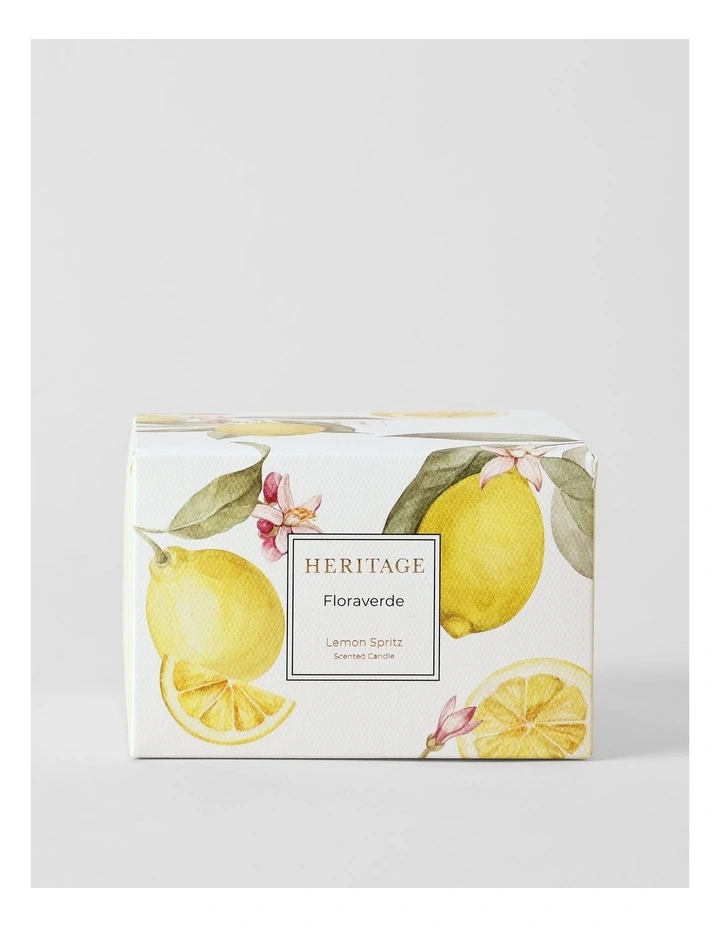 Floraverde Large Candle 400g in Lemon Spritz image 4