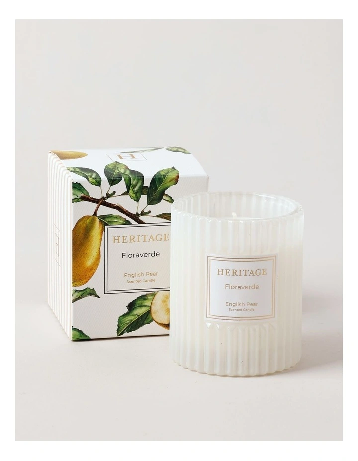 Floraverde Small Candle 160g in English Pear image 1