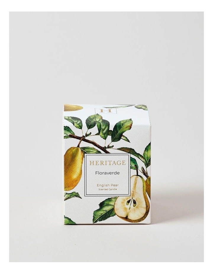 Floraverde Small Candle 160g in English Pear image 3