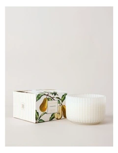 Floraverde Large Candle 400g in English Pear