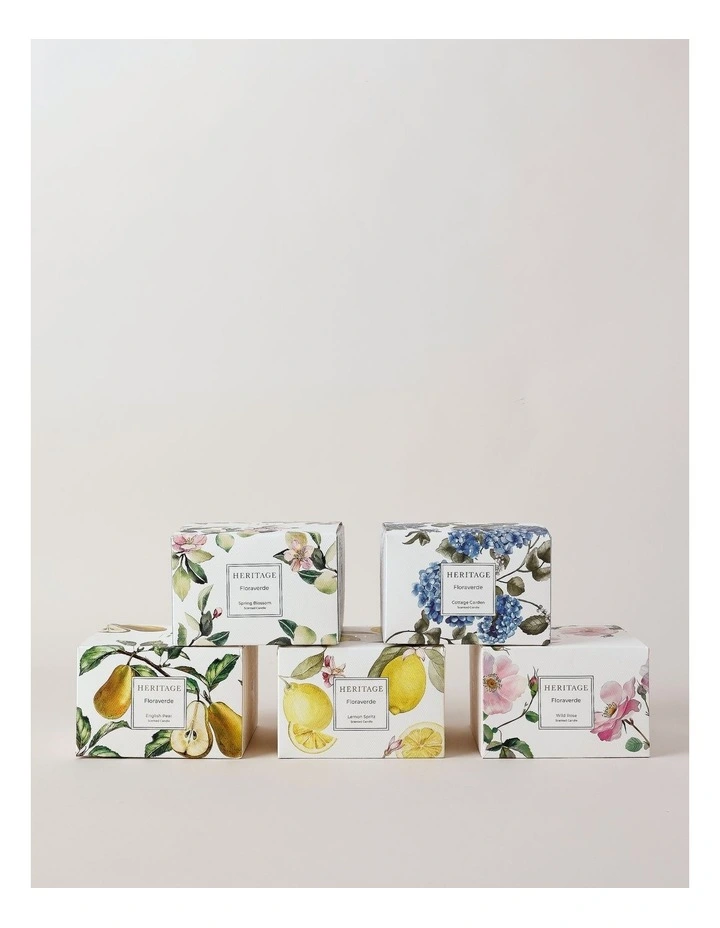 Floraverde Large Candle 400g in English Pear image 5