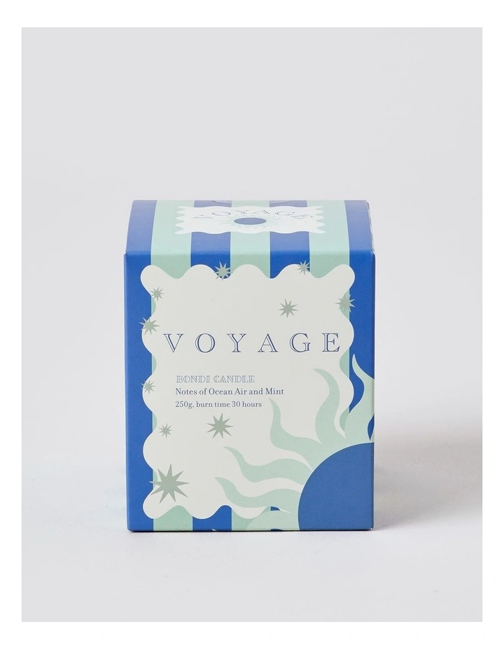 Voyage Bondi Candle 250g in Blue/Green image 3