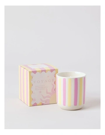 Voyage Tulum Candle 250g in Yellow/Pink