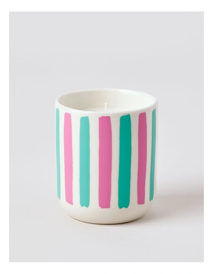 Voyage Waikiki Candle 250g in Green/Pink image 2