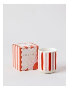Voyage Cabo Candle 250g in Pink/Red