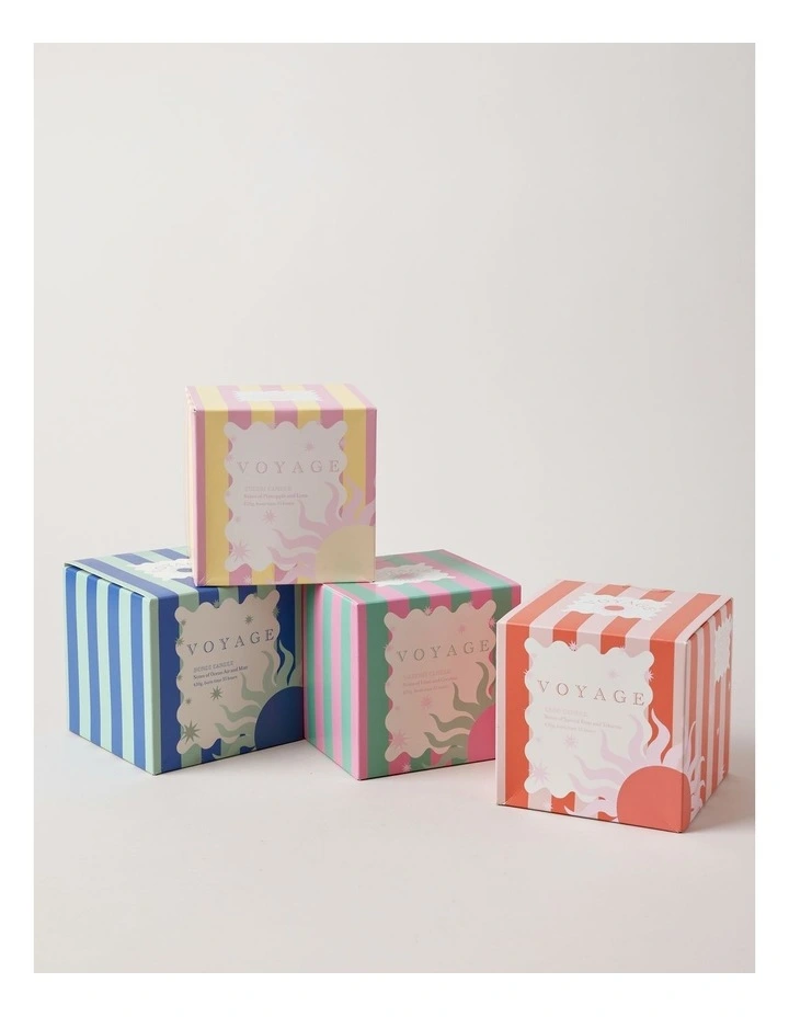Voyage Cabo Candle 430g in Pink/Red image 4